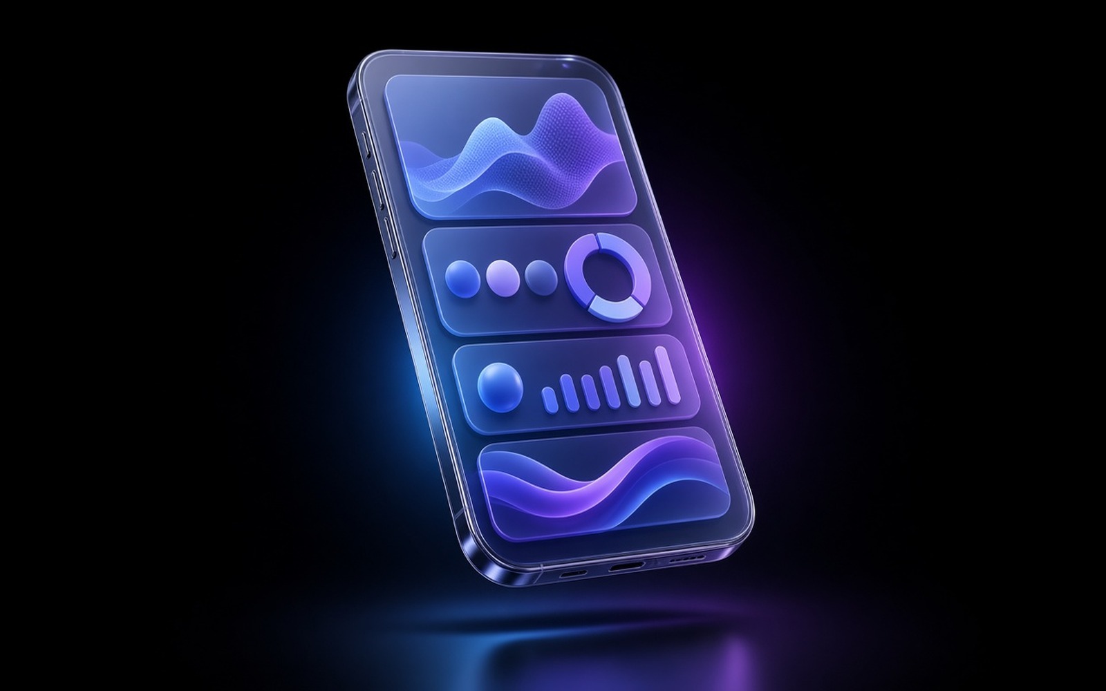 Preview of a cross-platform business mobile application